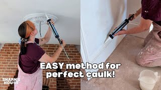 How to apply caulk for beginners - DIY MASTERCLASS | Sharn's House