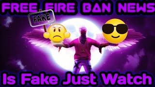 Free Fire Max 🔥 Ban Is Fake News 📰 Don't Trust It/Free Fire Is Back ⚡⚡#freefiremax