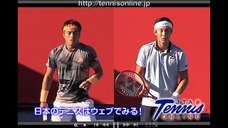 三菱全日本テニス選手権94th 男子シングルス ３回戦 高橋悠介 VS 竹内研人