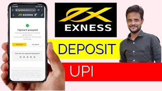 exness deposit upi | add fund exness with upi