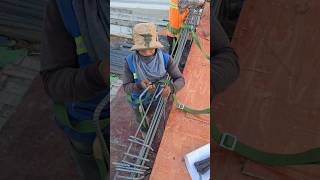 Stirrup bend beam work #shorts #construction #building #civilengineering