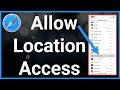 How To Allow Location Access On Safari