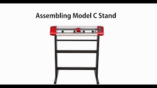 How to assemble Skycut Model C stand