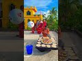 Touch The Ball In The Bucket Eat Bread and Ghugni || Funny Challenge Video