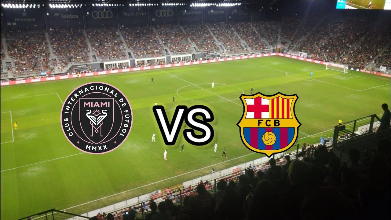 Inter Miami VS FC Barcelona - Live Match 2022 - YouTube