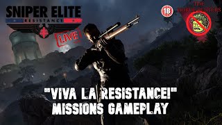 The Horde Busters plays Sniper Elite: Resistance Live! Missions 5 to 7! \