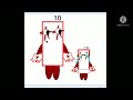 numberblocks animation/ten and the baby