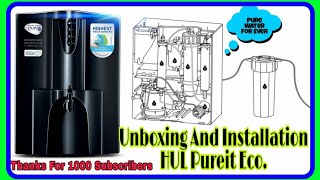 ನಮ್ಮ ಹೊಸ ನೀರಿನ ಫಿಲ್ಟರ್| HUL Pureit Eco installation|