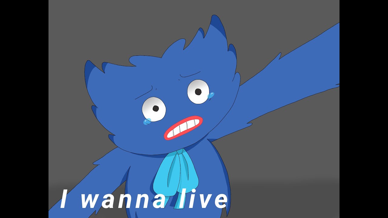 Wanna Live Poppy Playtime Meme (Huggy Wuggy) Animation - YouTube