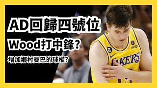 Lakers AD回歸四號位 Wood打中鋒? 增加鄉村曼巴的球權?湖人隊陣容球員介紹 #Nba #lakers #nba2k #2k24