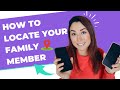 How to track family location on the phone？