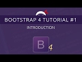 Bootstrap 4 Tutorial #1 - Introduction
