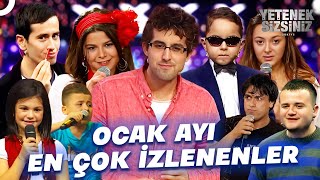 Ocak Ayı En Çok İzlenen Performanslar!🎉| Yetenek Sizsiniz Türkiye