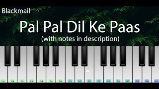 Pal Pal Dil Ke Paas (Blackmail) | ON DEMAND Easy Piano Tutorial with Notes | Perfect Piano