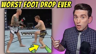 Jimmy Crute BRUTAL FOOT DROP From Calf Kick! Doctor Explains UFC 261 Injury