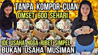 OMSET 60O SEHARI TANPA KOMPOR! PALING SIMPEL MASIH NGANGGUR BISA BUKA USAH INI