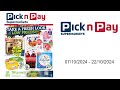 Pick n Pay specials (ZA) - 07/10/2024 - 22/10/2024