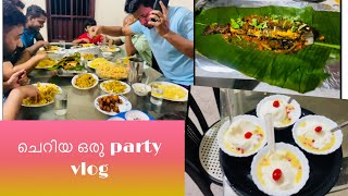 വീട്ടിൽ ചെറിയ ഒരു സൽക്കാരം |Salkaram vlog |Malabar Salkaram |Party vlog|Malabar Special Food Recipes