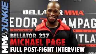 Bellator 237: Michael 'Venom' Page full post-fight interview