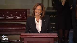 WATCH: Harris pays tribute to Jimmy Carter at U.S. Capitol memorial service