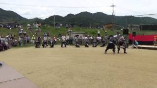 ⑦和歌山県橋本市での紀ノ川河川敷合戦祭り2015/5/24