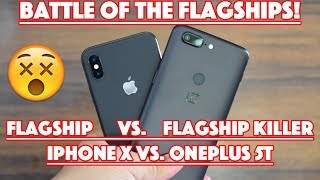 iPhone X vs. OnePlus 5T - INDEPTH COMPARISON & CAMERA TEST!