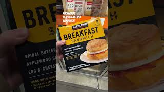 Breakfast goals Costco’s new frozen breakfast sandwich looks amazing #costco #shorts #breakfast