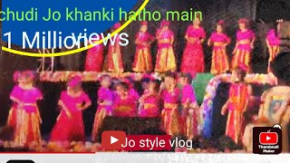 Chudi jo khanaki dance performance. Falguni pathak song/yaad piya ki aane lagi.