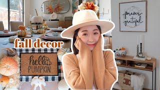 🍁FALL DECOR 2020｜ 跟我一起打扫➕装饰家里 🍂 一秒入秋的家 🍁