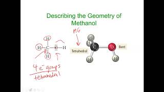 Molecular Geometry when there are Multiple Central Atoms