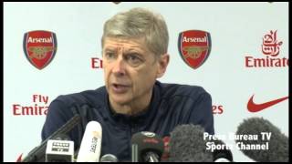 Arsene Wenger pre Hull vs Arsenal