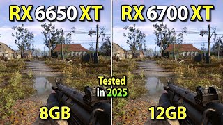 RX 6650 XT vs 6700 XT: 13 Games Tested in 2025