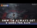 Diablo Immortal - How To Always Get 8 Normal Gems Per Run | Abyssal Verge & Erebban Castle