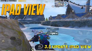 3.5 Update IPAD View New Trick |Without Spilt Screen Working 100% |PUBG Mobile| #clownpubg #ipadview