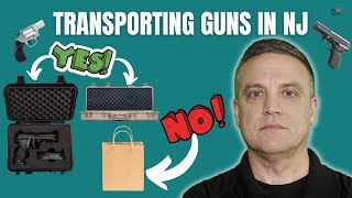 Transporting Firearms in NJ? What To Know