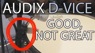 Audix D-Vice Drum Mount Review - Simple Yet Flawed