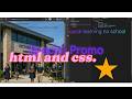 How to add a background image into a webpage in html and css(step-by-step beginners tutorial)