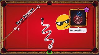 8 Ball Pool - Best Snooker Escape in All in One Level 35 say Impossibro! - GamingWithK