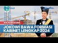 2024, Jokowi Bawa Formasi Kabinet Lengkap Upacara Hari Kemerdekaan di IKN Nusantara