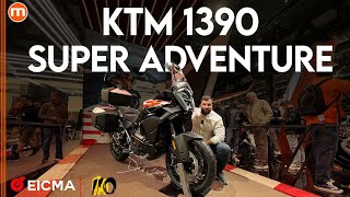 KTM 1390 Super Adventure S EVO 2025 | Crescono cilindrata, potenza, elettronica... Eccola a EICMA