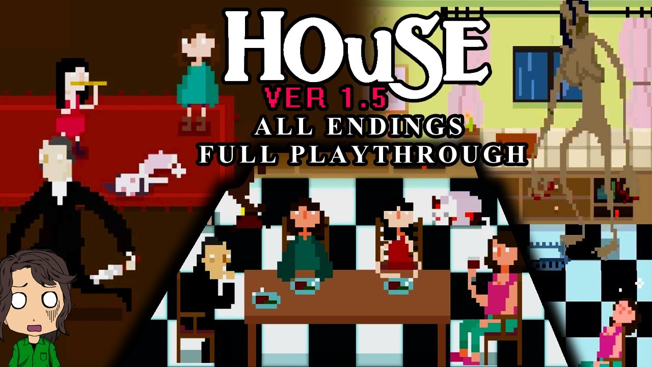 House V1 5 Full Game All Endings Youtube