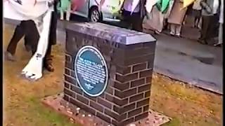 Austin Village - Unveiling of Blue Plaque, 2002