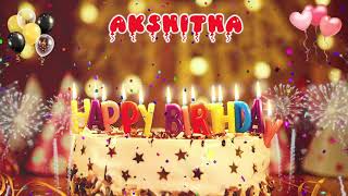 AKSHITHA Birthday Song – Happy Birthday Akshitha