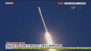 SpaceX Falcon 9 Rocket Launches