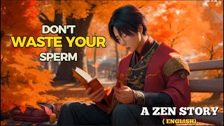 Don't Waste Your Sperms ||a powerful zen story|| Zen Story