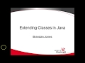 Inheritance and Extending Classes in Java: Overview and Description