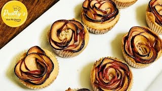 Apple roses/ Rose-shaped apple tarts- recipe in Tamil/ ஆப்பிள் ரோஸ்