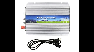 iMeshbean 500W Grid Tie MPPT Power Inverter Converter for Solar Panel System Pure Sine Wave-Overview