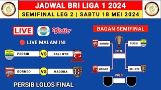 Jadwal Championship Series Liga 1 2024 Leg 2 - Persib vs Bali United Live Indosiar