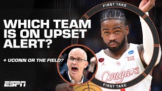 Who's on a BIGGER UPSET ALERT: Houston or Arizona?! 🤔 + UConn or the Field? 🏆 |